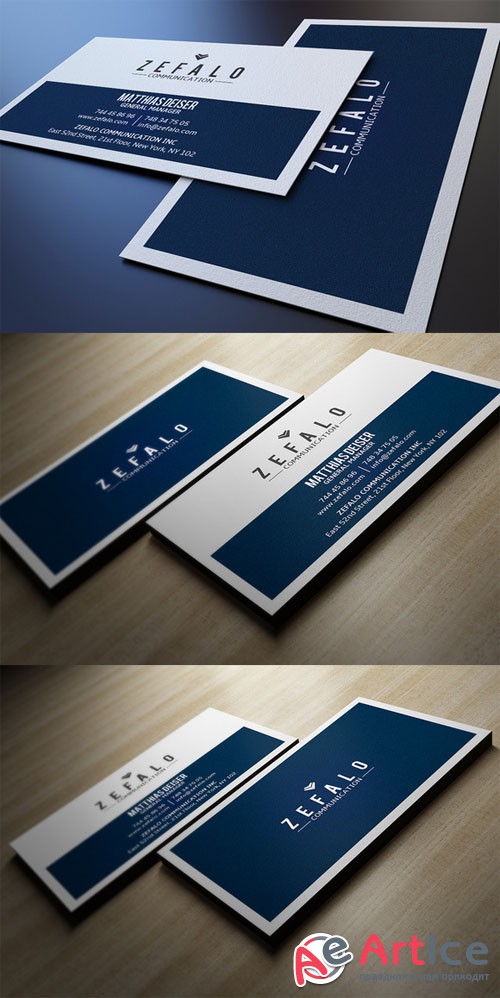 Creativemarket Clear Simple Business Card 93989
