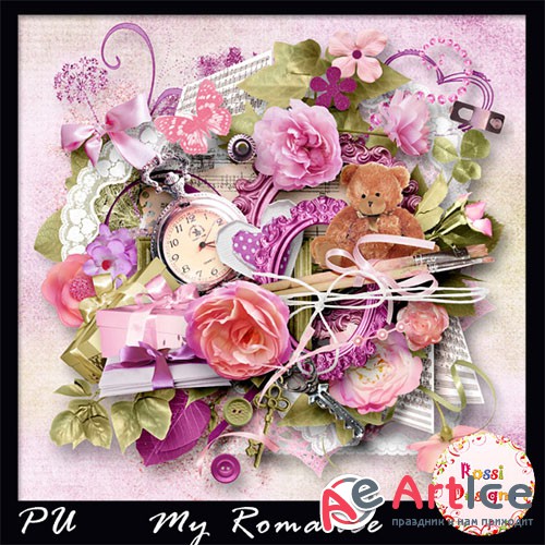 Scrap - My Romance JPG and PNG