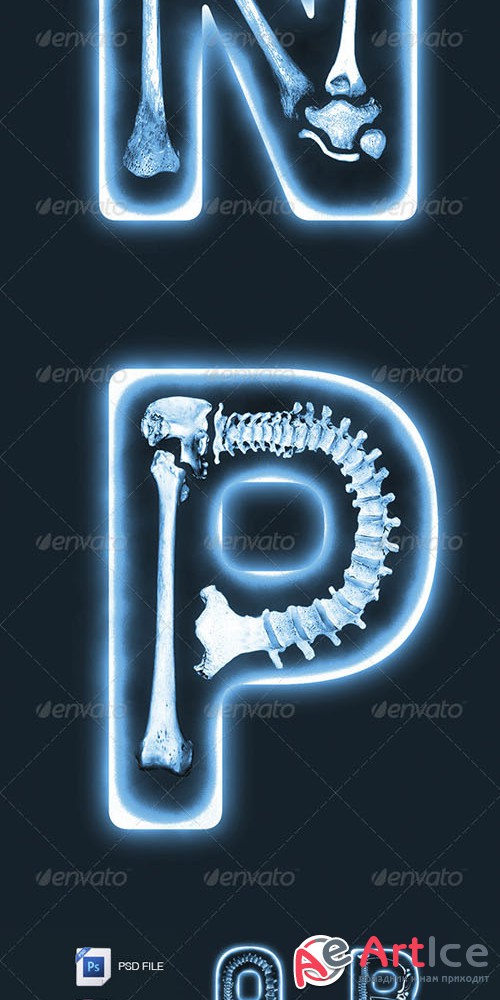 The X-Ray Font - GraphicRiver 2728990