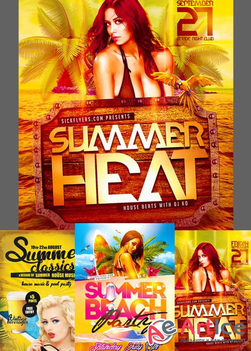 Summer Flyer Templates part 6