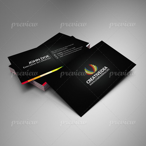 Business Card PSD - Creative Idea 