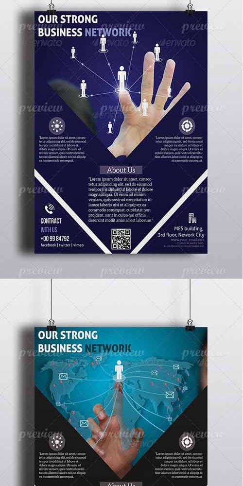 PSD - Business Network Flyer