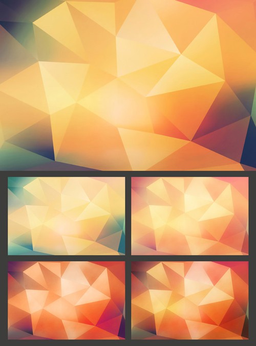 5 Polygon Backgrounds