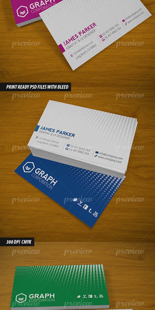 PSD - Smart Corporate Business Card