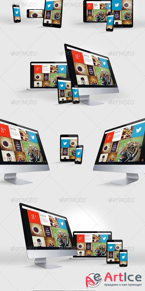 Graphicriver - Multi Devices Responsive Web Mockups Pack 7258281