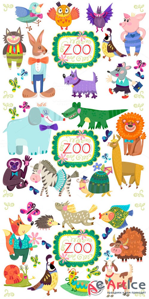 Creativemarket - Zoo 233893