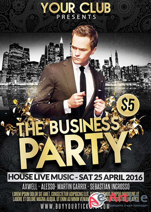 Business Party Flyer Template