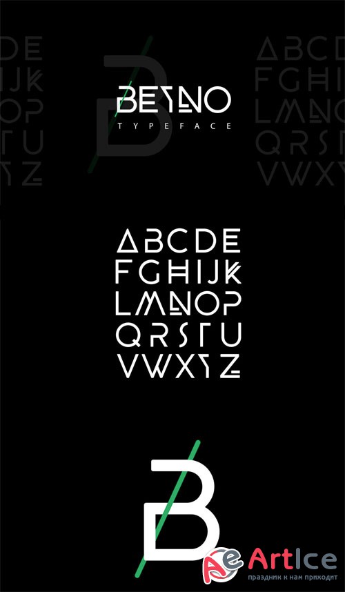 Beyno Vector Typeface
