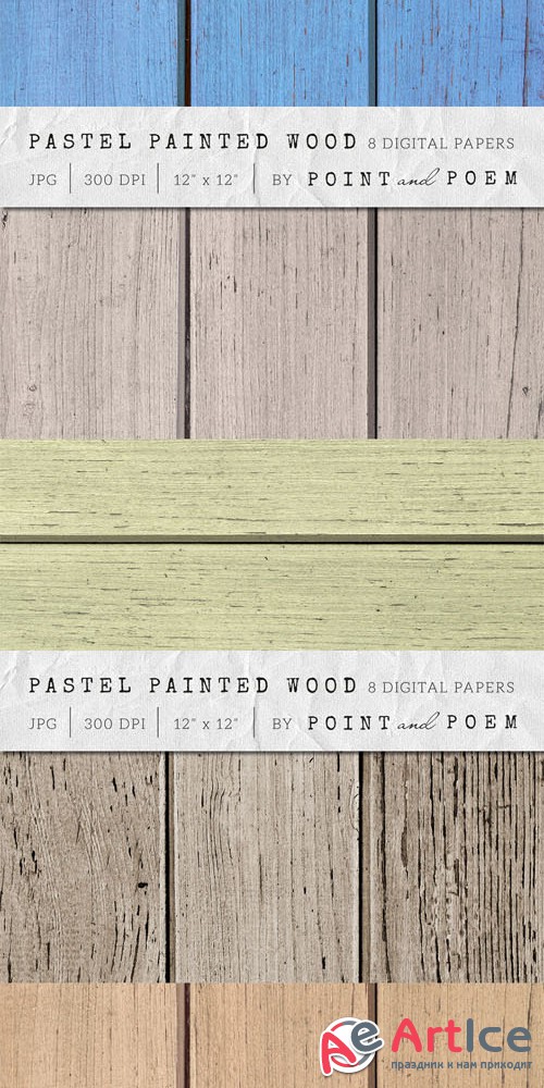 Wood Texture - Painted Pastel Wood - Creativemarket 107708
