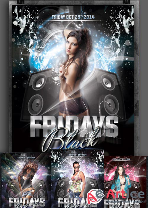 Black Friday PSD Flyer