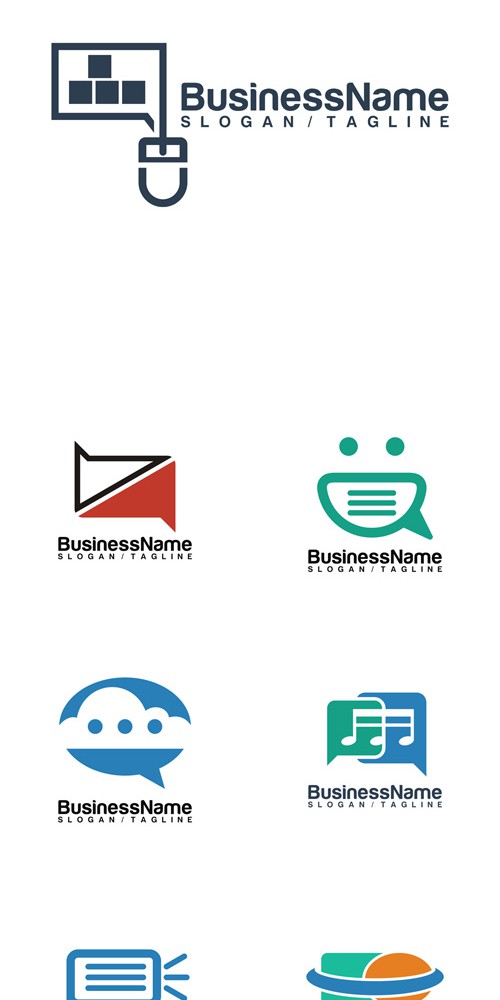 Vector Set - 7 Business Logos 