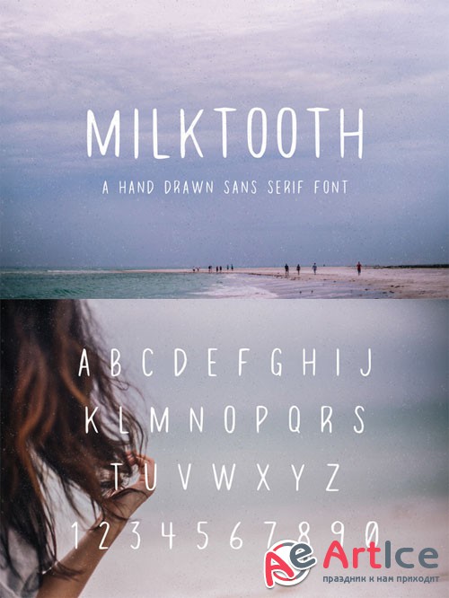 Creativemarket - Milktooth Font 191402