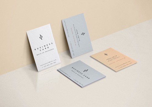 Business Card Mock-Up Vol 32 PSD