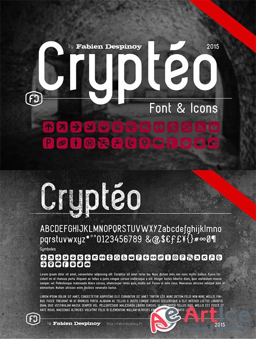 Crypteo Modern Font