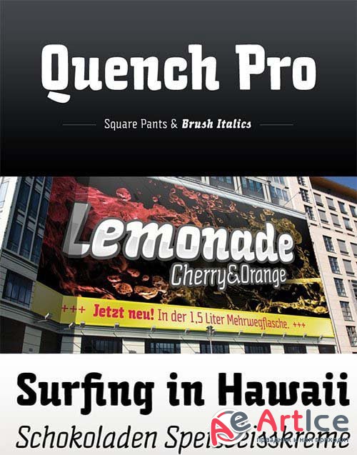 Quench Fonts - otf