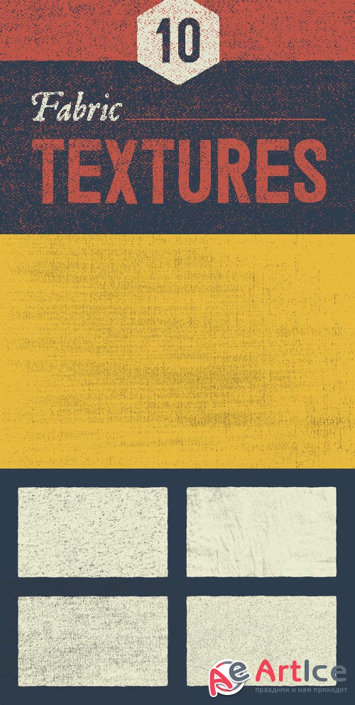 10 Vintage Fabric Textures