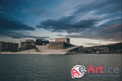 Oslo Opera house 4k timelapse