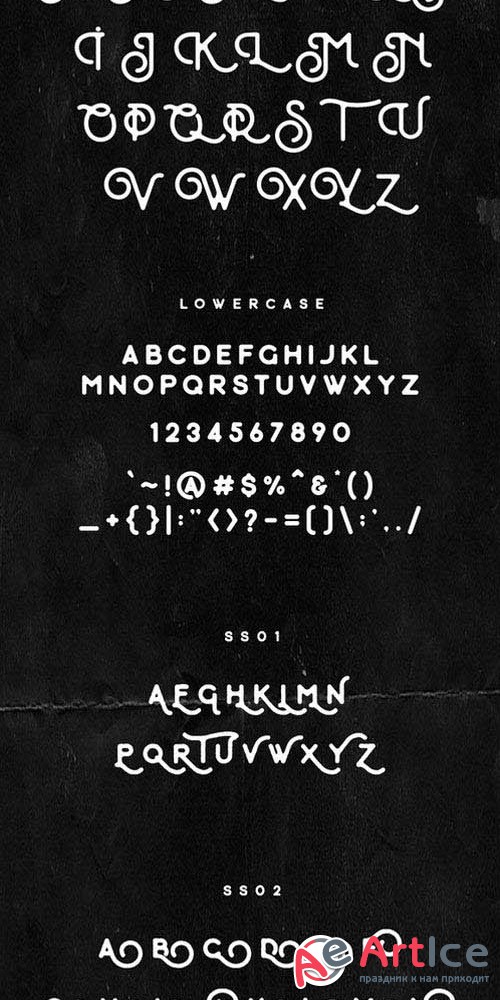 Creativemarket - Jamoer Typeface 425870