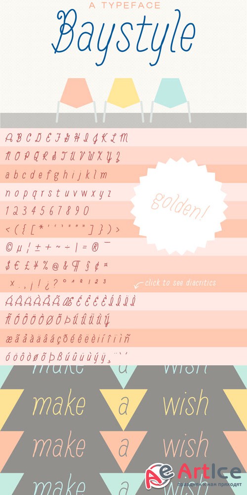 Baystyle typeface font