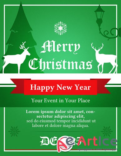 Christmas simple flyer