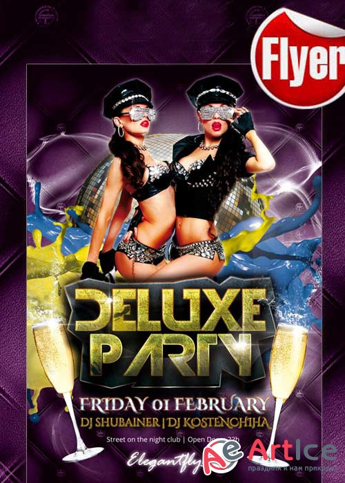Deluxe Party Flyer Template