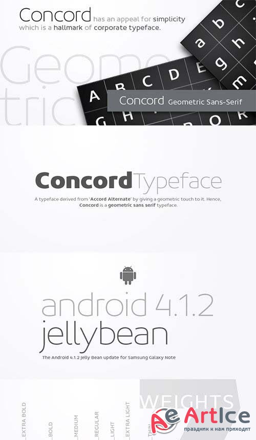 Concord Font Family