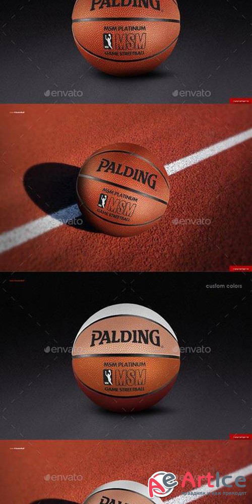 Basketball Ball Mock-up