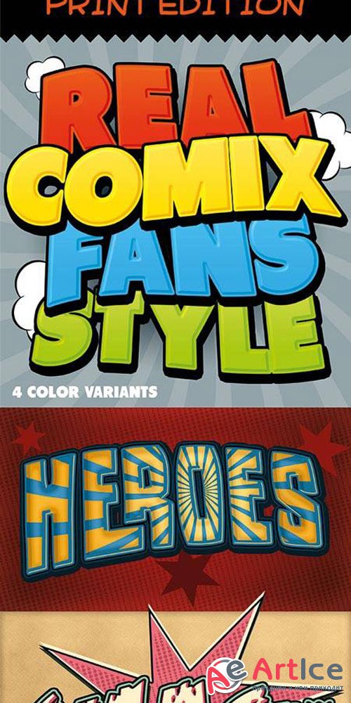Cartoon and Comic Book Styles