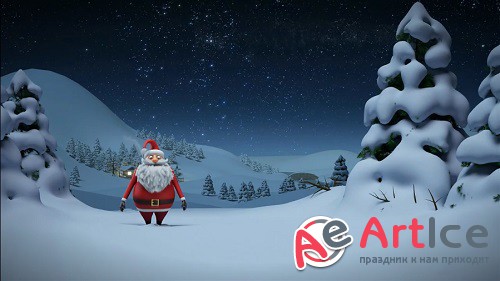 Intro Santa Christmas Sony Vegas Pro Project