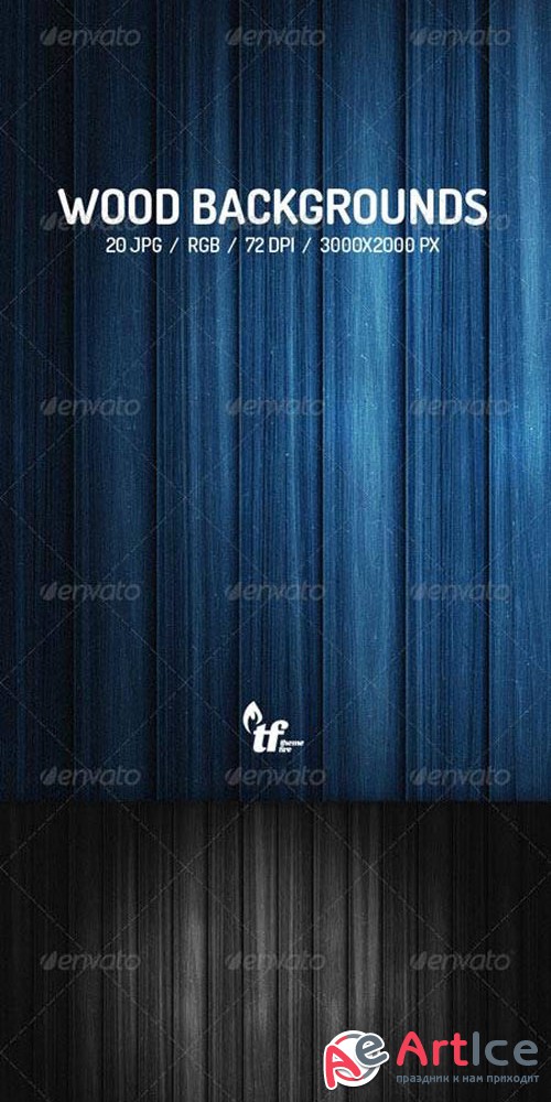 20 Wood Backgrounds