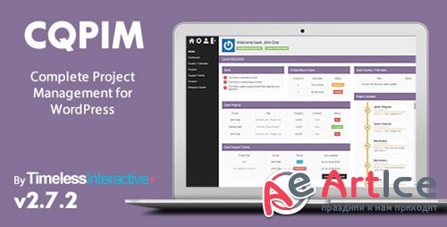 CQPIM v2.7.71 - WordPress Project Management Plugin