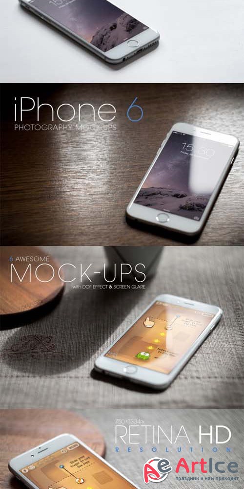 iPhone 6 Photography Mock-Ups