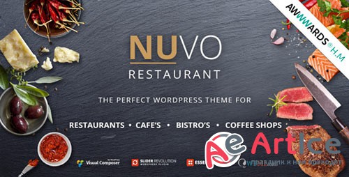 NUVO v5.5.5 - Cafe & Restaurant WordPress Theme