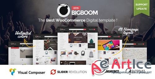Bigboom v1.1.8 - Responsive Ecommerce WordPress Theme