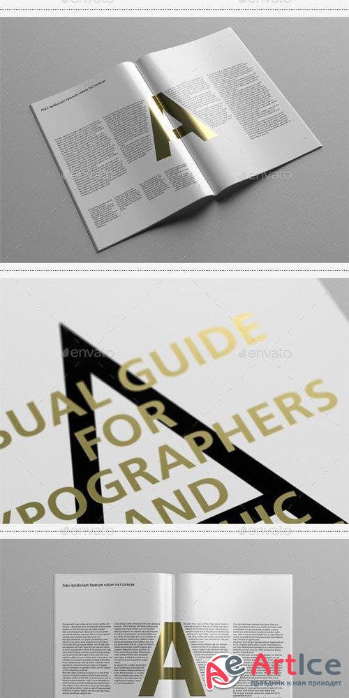 Booklet / Catalog / Magazine Mock-Up