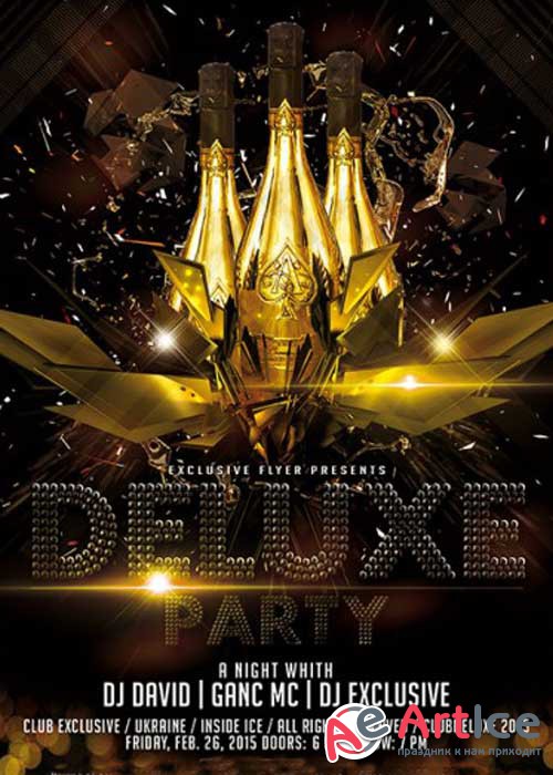 Deluxe Party Premium Flyer Template