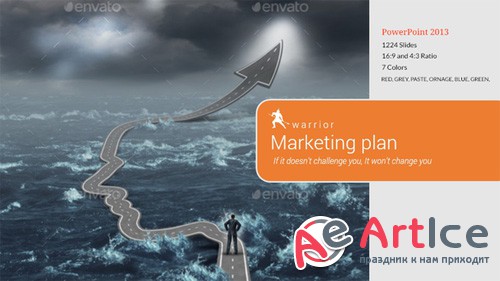 Marketing Plan Presentation - Creativemarket 174337