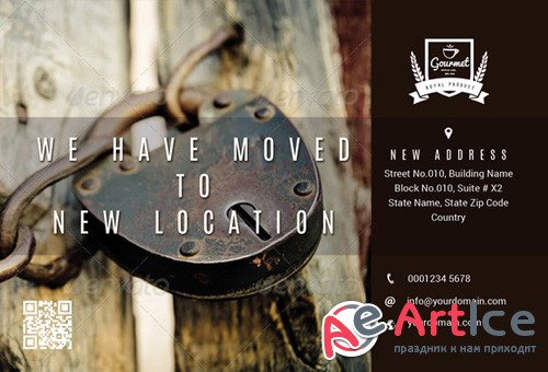 Office Relocation Or Advertisement - Creativemarket 164020