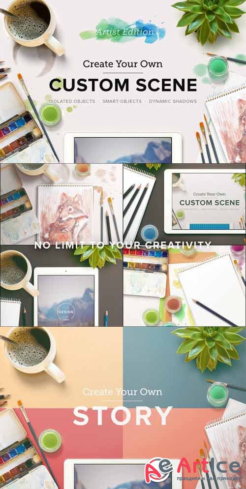 Custom Scene - Artist Ed. - Vol. 1