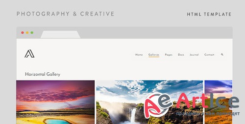ThemeForest - Airy v1.5 - Photography & Creative HTML Template 11252959