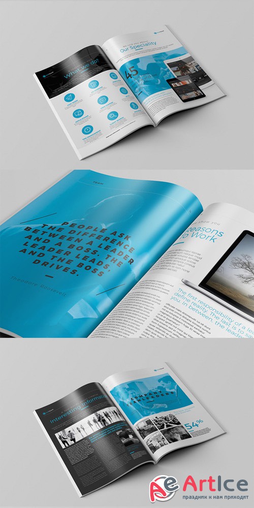 Creative Brochure Vol.2 - Creativemarket 358466