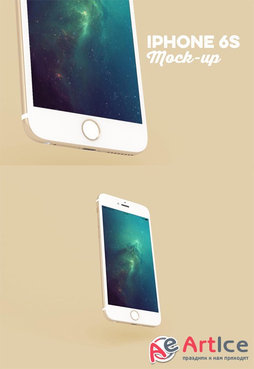 iPhone 6S Gravity Mock-up