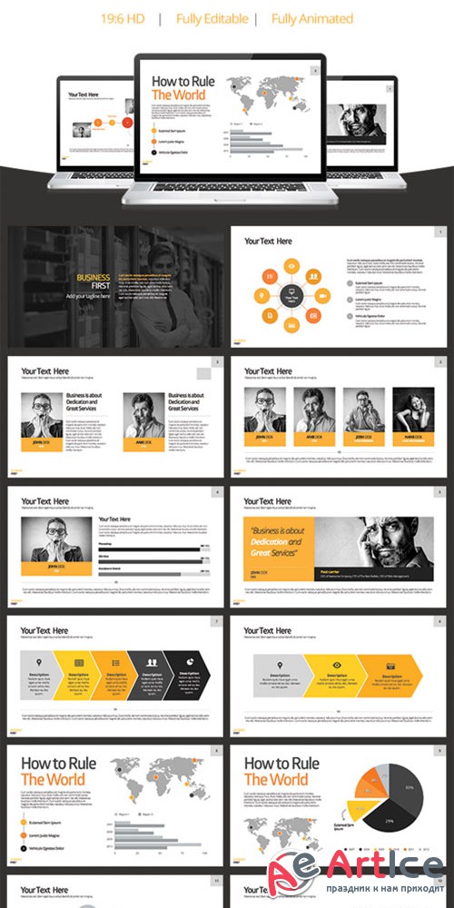 Business First - Powerpoint Template