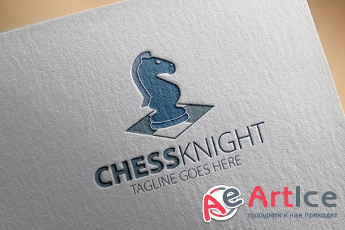 Creativemarket Chess Knight Logo 202650