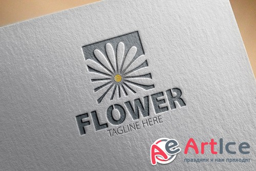 Creativemarket Flower V2 Logo 187391