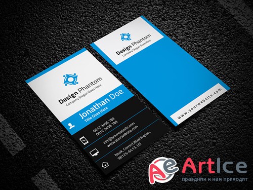 Creative Business Card Template - Creativemarket 208311
