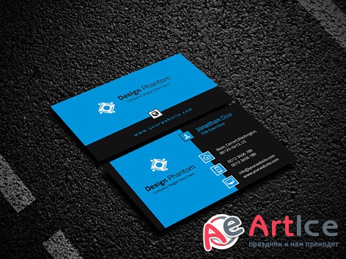 Creative Business Card Template - Creativemarket 208426