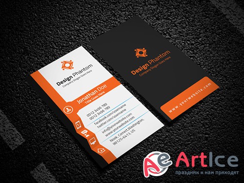 Creative Business Card Template - Creativemarket 208734
