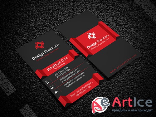 Creative Business Card Template - Creativemarket 209213