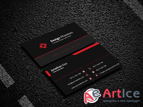Creative Business Card Template - Creativemarket 209237